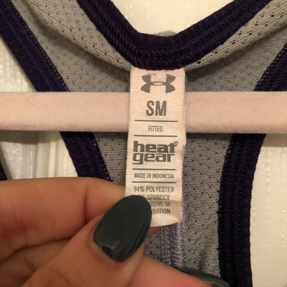 Under Armour Clemson Tigers Heat Gear Fitted Work - Picture 3 of 3